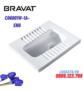 Bồn cầu xổm cao cấp Bravat C06001W-1A-ENG