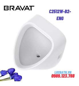 Bồn tiểu nam treo tường cao cấp Bravat C2512W-B2-ENG