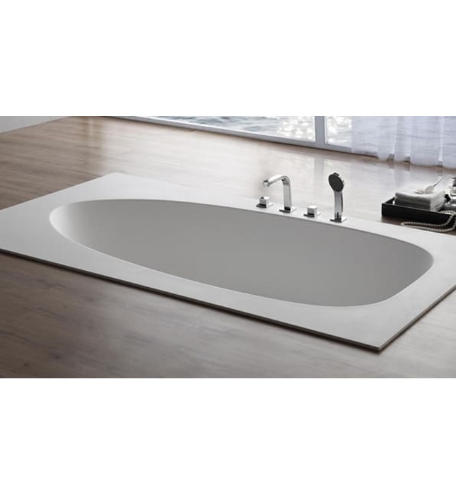 Bồn tắm âm sàn cao cấp BRAVAT B20936W 