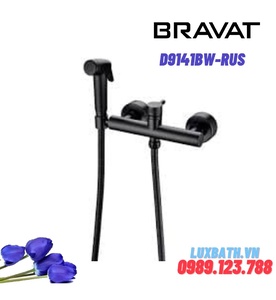 Vòi xịt vệ sinh kết hợp máy trộn cao cấp Bravat D9141BW-RUS