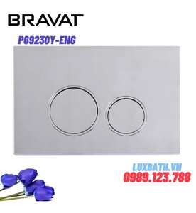 Nút nhấn xả bồn cầu cao cấp Bravat P69230Y-ENG