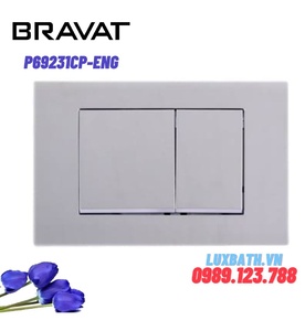 Nút nhấn xả bồn cầu cao cấp Bravat P69231CP-ENG