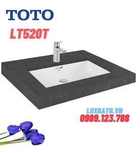 Chậu rửa âm bàn đá TOTO LT520T (Bỏ mẫu)