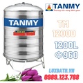 Bồn Nước Inox Tân Mỹ 1200L Đứng TM 1200D