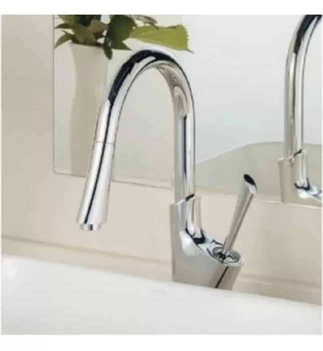 Vòi Lavabo Nóng Lạnh Thân Cao Kakudai 183-346