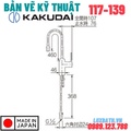 Vòi Rửa Bát Nóng Lạnh Nhật Bản Kakudai 117-139