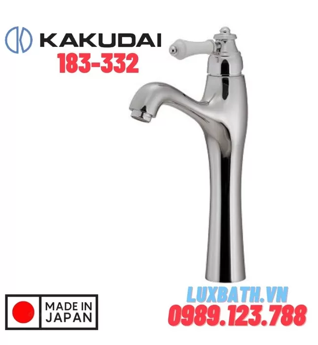 Vòi Lavabo Nóng Lạnh Thân Cao Kakudai 183-332