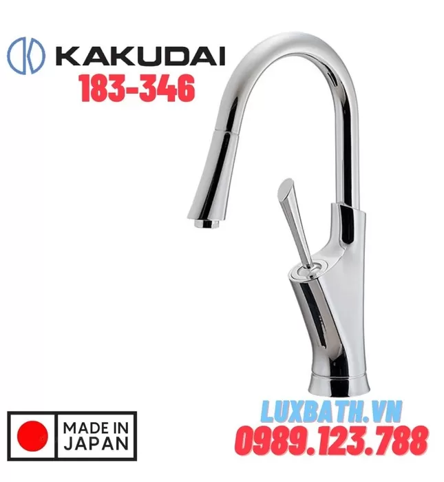 Vòi Lavabo Nóng Lạnh Thân Cao Kakudai 183-346