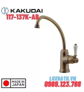 Vòi Lavabo Nóng Lạnh Kakudai 117-137K-AB