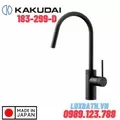 Vòi Rửa Bát Nóng Lạnh Màu Đen Nhật Bản Kakudai 183-299-D