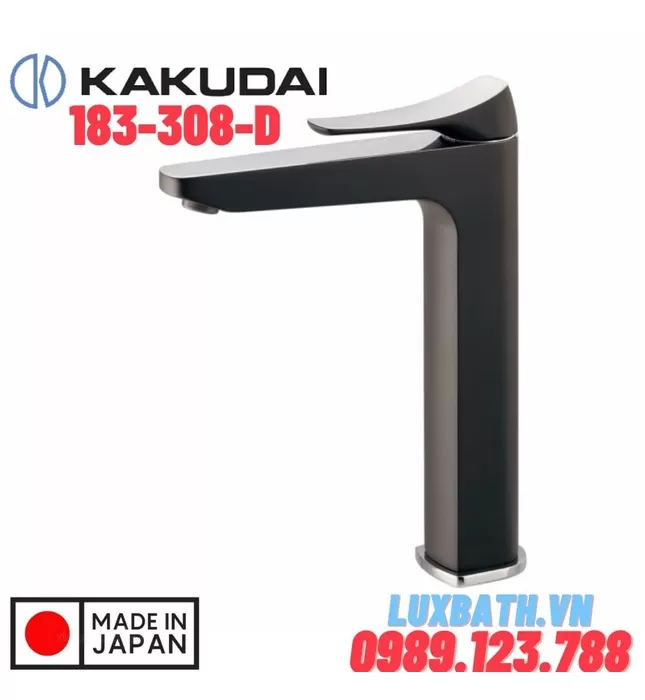 Vòi Lavabo Nóng Lạnh Thân Cao Kakudai 183-308-D