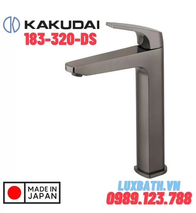Vòi Lavabo Nóng Lạnh Thân Cao Kakudai 183-320-DS