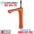 Vòi Chậu Rửa Mặt Nhật Bản Màu Cam Kakudai 183-314-YR