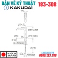 Vòi Chậu Rửa Mặt Nhật Bản Kakudai 183-308