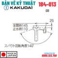 Vòi Rửa Bát Nóng Lạnh Nhật Bản Kakudai 184-013K
