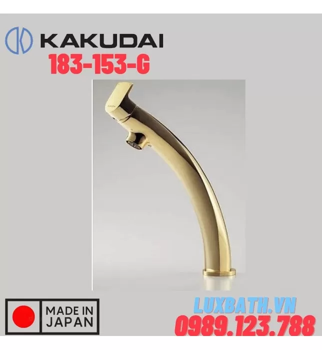 Vòi Lavabo Nóng Lạnh Thân Cao Kakudai 183-153-G