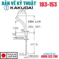 Vòi Chậu Rửa Mặt Nhật Bản Kakudai 183-153-G