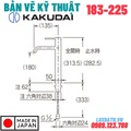 Vòi Chậu Rửa Mặt Nhật Bản Kakudai 183-225