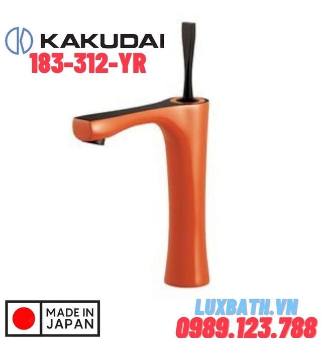 Vòi Chậu Rửa Mặt Nhật Bản Kakudai 183-312-YR