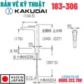 Vòi Chậu Rửa Mặt Nhật Bản Kakudai 183-306