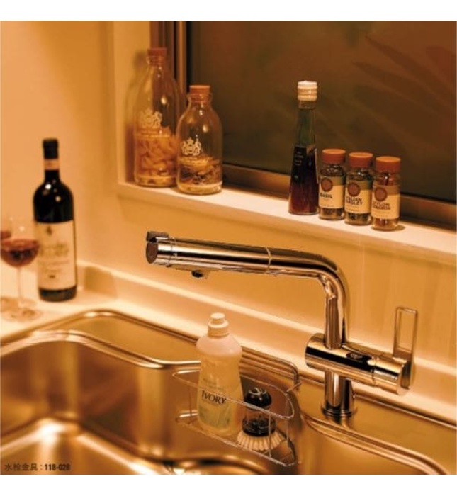 Vòi Rửa Bát Nóng Lạnh Nhật Bản Kakudai 183-037