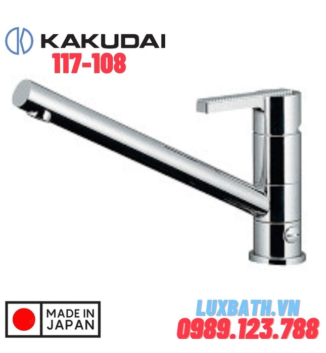 Vòi Rửa Bát Nóng Lạnh Nhật Bản Kakudai 117-108