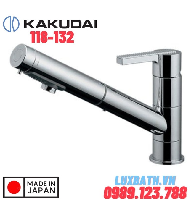 Vòi Rửa Bát Nóng Lạnh Nhật Bản Kakudai 118-132