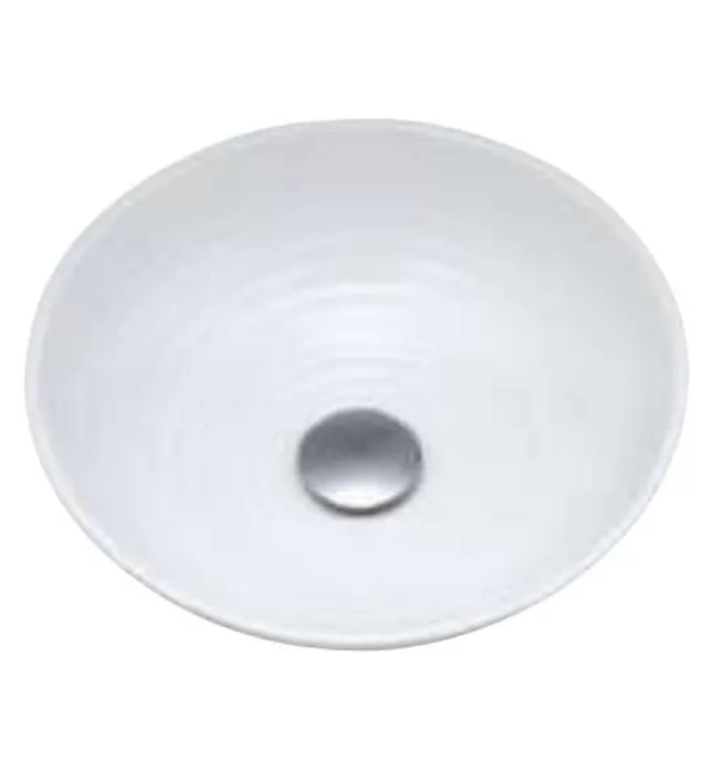 Chậu Lavabo Dương Bàn Nghệ Thuật KVK KV49A Nhật Bản Trắng Gân