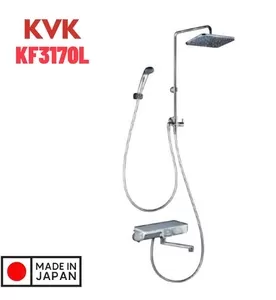 Sen Tắm Cây Nhiệt Độ KVK KF3170L (Núm vặn bên trái) Nội Địa Nhật Bản