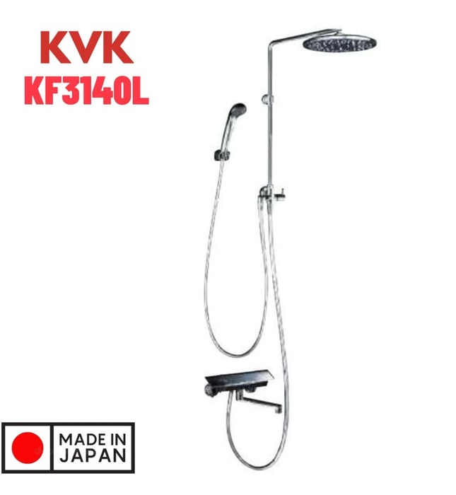 Sen Tắm Cây Nhật Bản Nội Địa KVK KF3140L (Núm xoay bên trái)
