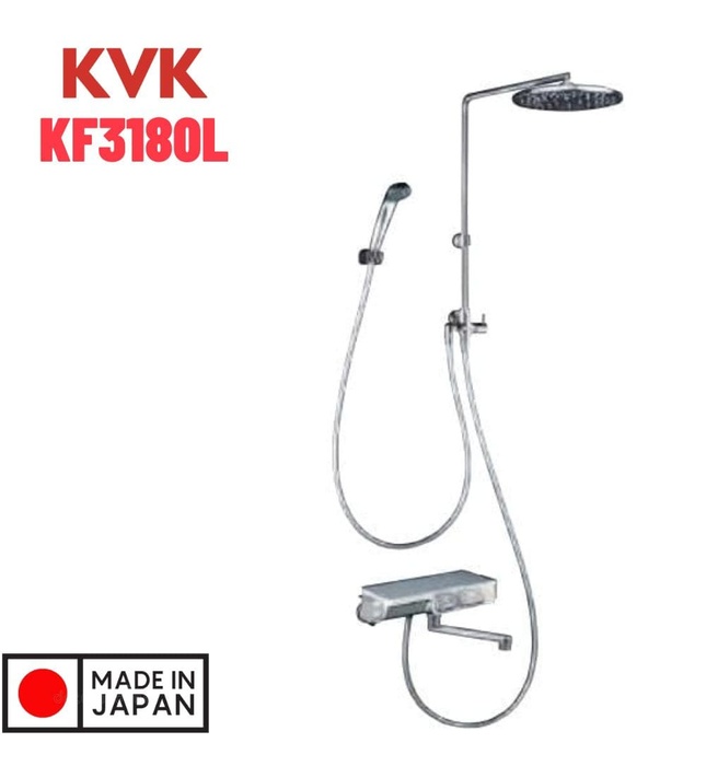 Sen Tắm Cây Nhật Bản Nội Địa KVK KF3180L (Núm vặn bên trái)