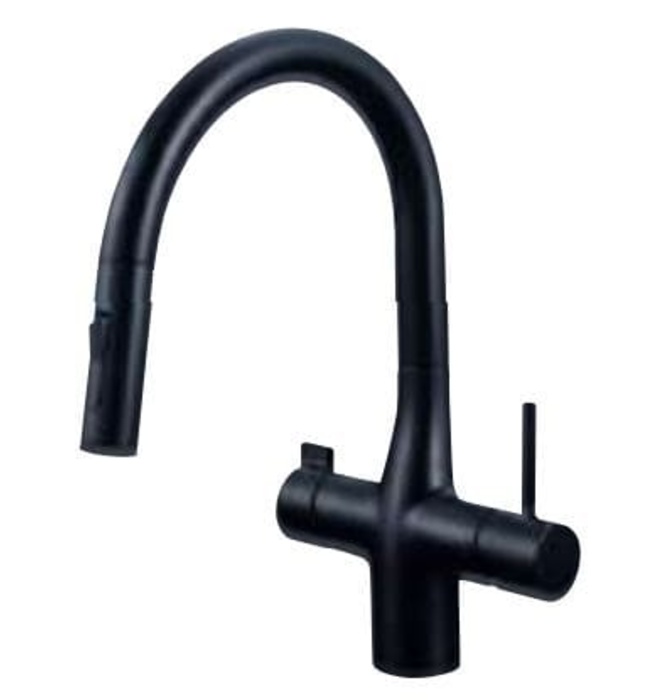 Vòi Rửa Bát Cảm Ứng Nhật Bản KVK KM6091DSCECM5 Dùng Pin Có Lõi Lọc