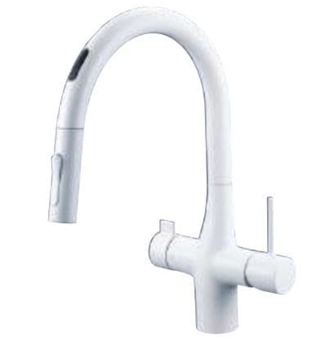 Vòi Rửa Bát Cảm Ứng Nhật Bản Nội Địa KVK KM6091SCECM4 Dùng Điện Có Lõi Lọc