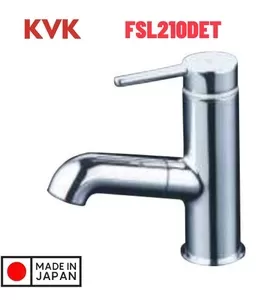Vòi Lavabo Nóng Lạnh Dây Rút KVK FSL210DET
