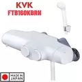 Sen Tắm Nhiệt Độ KVK FTB160KBRN Màu Trắng Nội Địa Nhật Bản