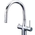 Vòi Rửa Bát Cảm Ứng Nhật Bản Nội Địa KVK KM6091DSCEC Dùng Pin Có Lõi Lọc
