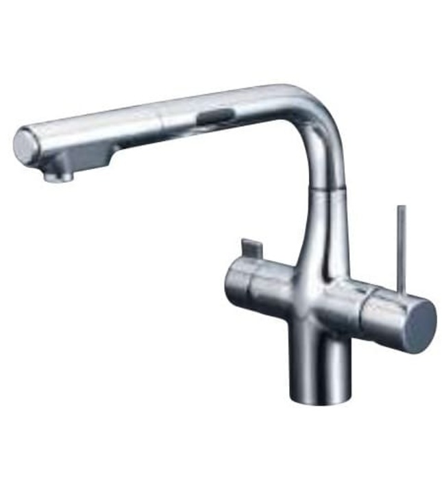 Vòi Rửa Bát Lõi Lọc Cảm Ứng Nhật Bản KVK KM6131EC Dùng Điện