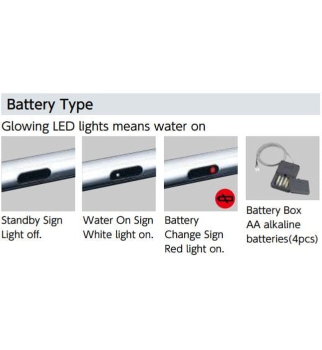 Vòi Rửa Bát Cảm Ứng Nhật Bản KVK KM6131DSCEC Dùng Pin Có Lõi Lọc