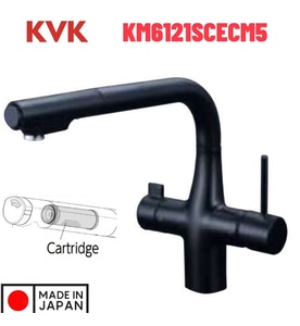 Vòi Rửa Bát Nhật Bản Nội Địa KVK KM6121SCECM5 (có lõi lọc)