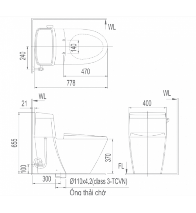 Sen tắm cây Kohler Avid K-97389T-9-CP