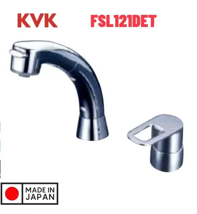 Vòi Lavabo Gội Đầu Nóng Lạnh 2 Lỗ KVK FSL121DET