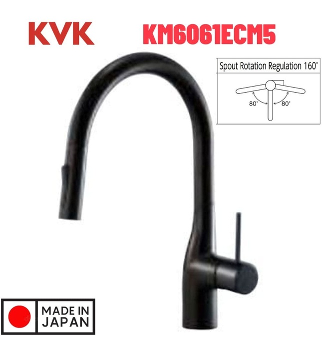Vòi Rửa Bát Nhật Bản Nội Địa KVK KM6061ECM5