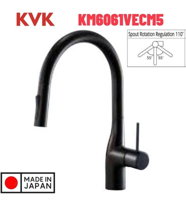 Vòi Rửa Bát Nhật Bản Nội Địa KVK KM6061VECM5