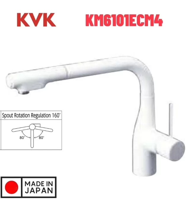 Vòi Rửa Bát Nhật Bản Nội Địa KVK KM6101ECM4