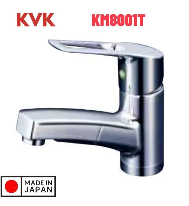 Vòi Lavabo Nóng Lạnh Dây Rút KVK KM8001T