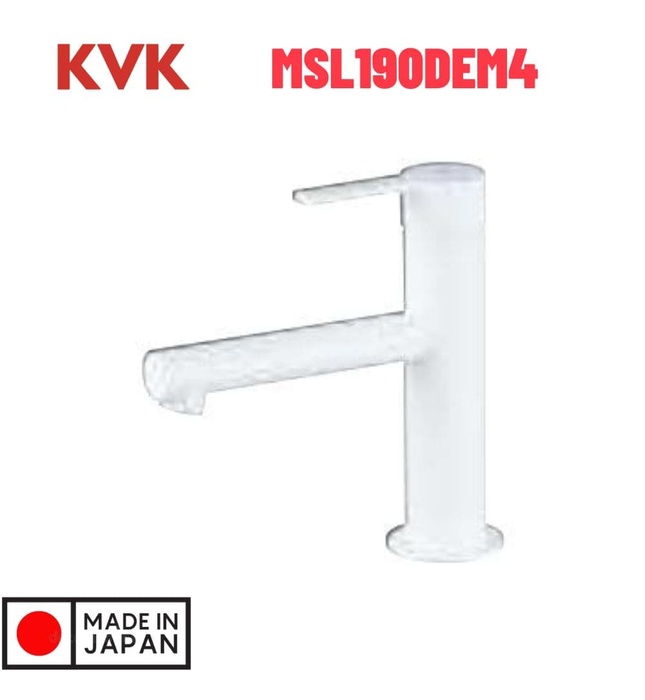 Vòi Lavabo Rửa Mặt Nhập Khẩu Nhật Bản KVK MSL190DEM4