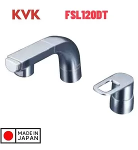 Vòi Lavabo Gội Đầu Nóng Lạnh 2 Lỗ KVK FSL120DT