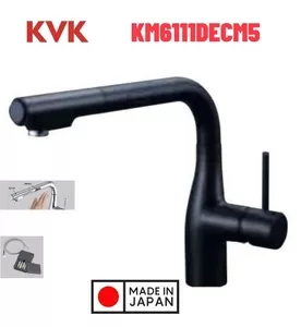 Vòi Rửa Bát Cảm Ứng Nhật Bản KVK KM6111DECM5 Dùng Pin