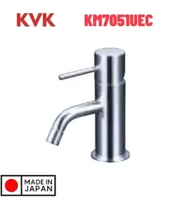 Vòi Lavabo Nóng Lạnh KVK KM7051UEC
