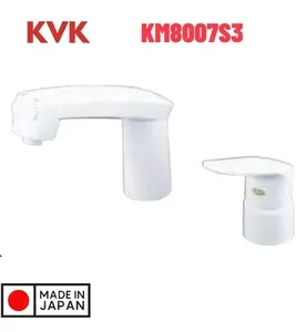 Vòi Lavabo Gội Đầu Nóng Lạnh 2 Lỗ KVK KM8007S3